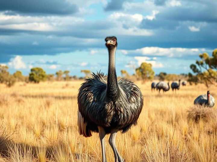 Cover image for The Great Emu War: How Australia Lost a Battle Against  Birds