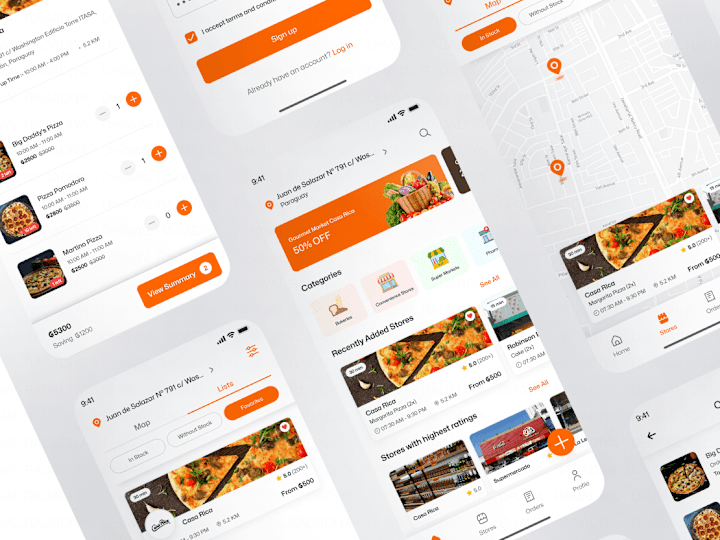 Cover image for Food Delivery App UI/UX Design