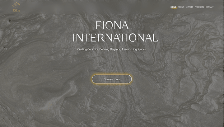Cover image for Fiona International Website Project