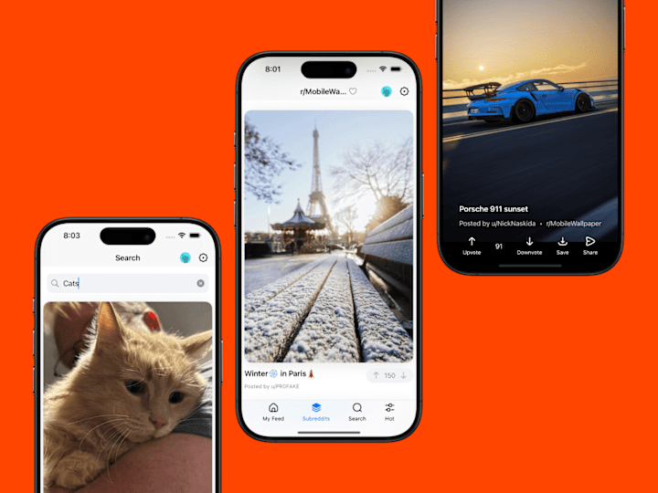 Cover image for SnooView - Native iOS app focused on browsing images from Reddit