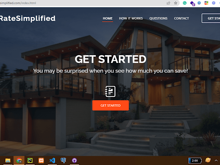 Cover image for FhaRateSimplified.com - Mortgage News & Rates
