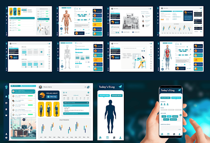 Cover image for Apprie, is an application for health professionals and patients.