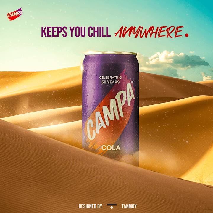 Cover image for Concept Poster For a Soft-Drink Brand