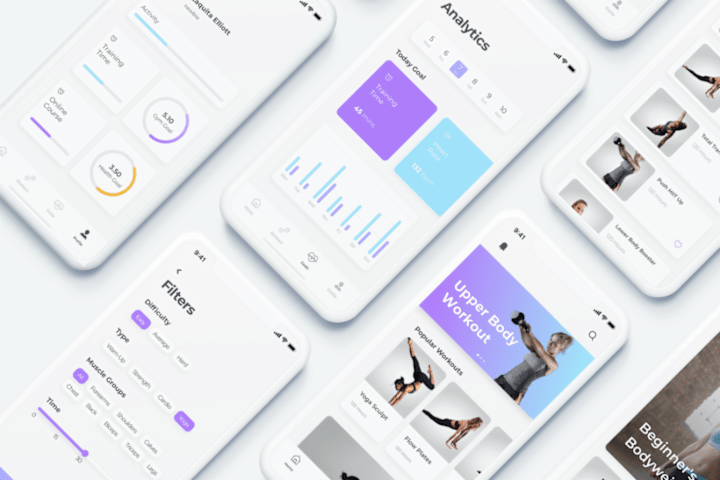 Cover image for Run&Fit Fitness App UI Kit