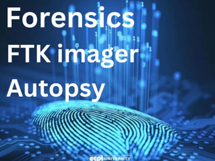 Cover image for I will do digital forensics with autopsy or ftk