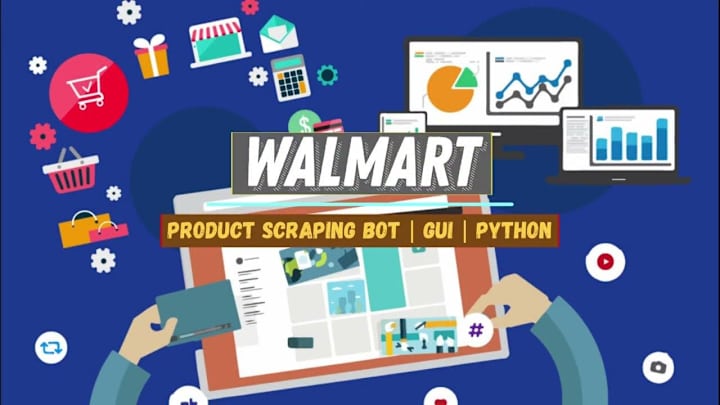 Cover image for Walmart Barcode Web Scraping Bot | Python | Selenium | GUI - Yo…