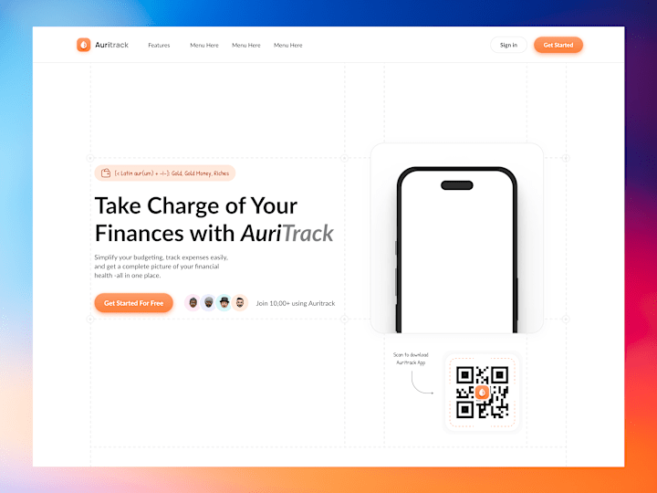 Cover image for AuriTrack Finance App