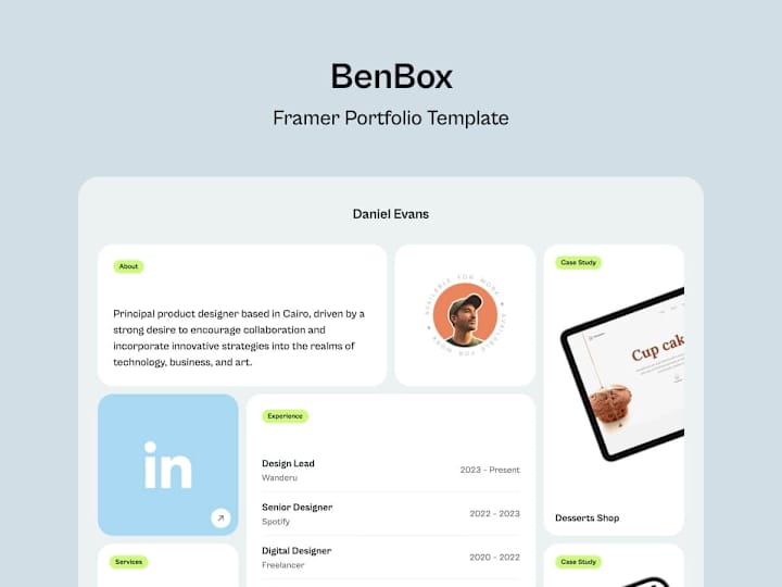 Cover image for BenBox – Portfolio Website