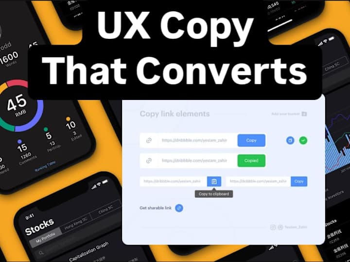 Cover image for Persuasive UX microcopy for conversion optimization