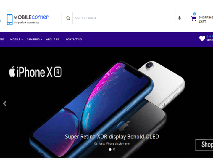 Cover image for e-commerce website 