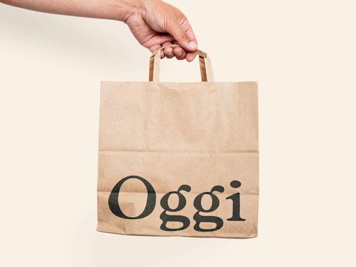 Cover image for Oggi, a clean & community led brand for a wellness cafe