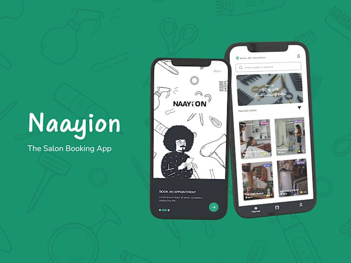 Cover image for Naayion Salon App