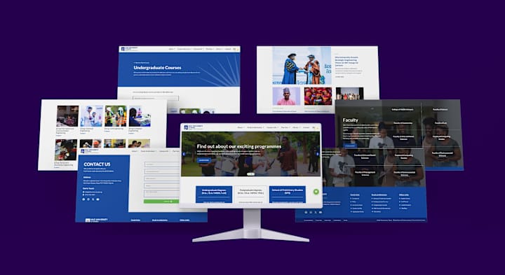 Cover image for Nile University Website Design & Development
