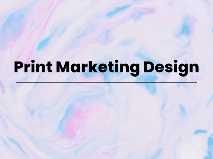 Cover image for Print Marketing Design