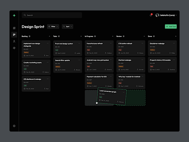 Cover image for Task Management | Kanban Board