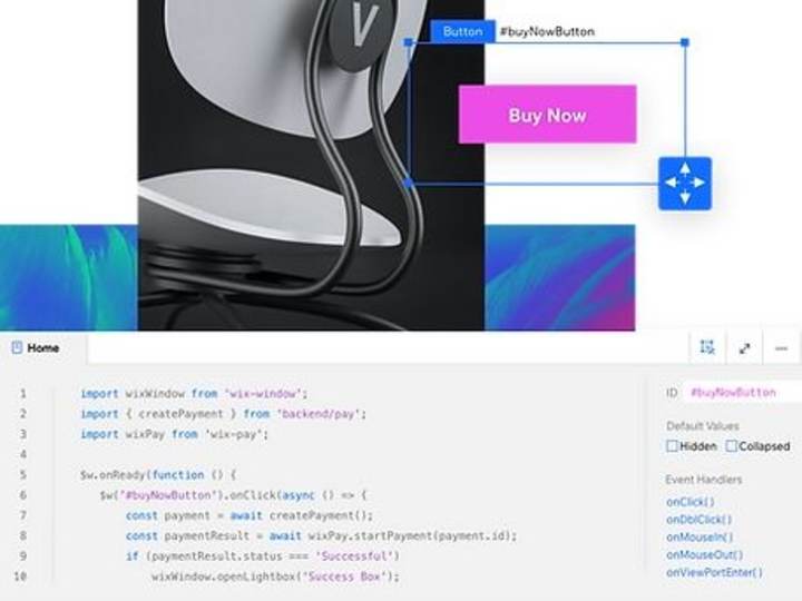 Cover image for Wix Velo - Custom Functionalities with Coding