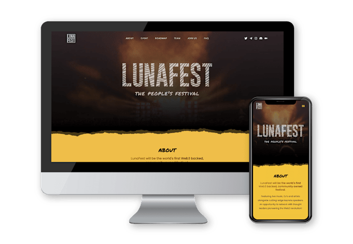 Cover image for Web Design | LunaFest