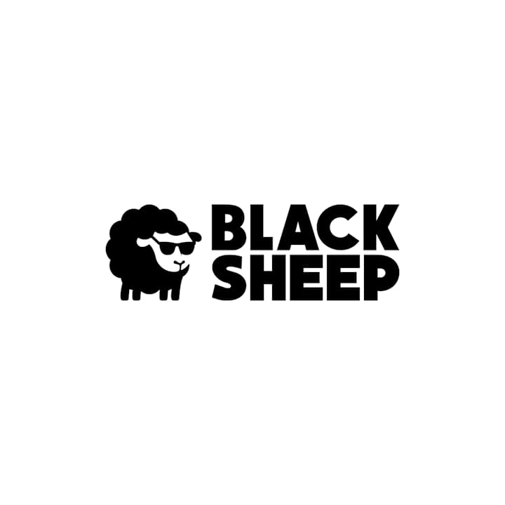 Cover image for Black Sheep – Bold Brand Logo