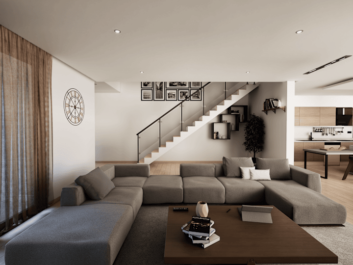 Cover image for I will create a realistic architectural interior render