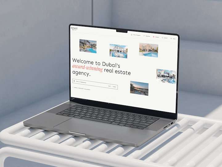 Cover image for Web design & development for a real estate agency in Dubai