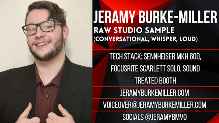 Cover image for Jeramy Burke Miller RAW Studio Sample - YouTube