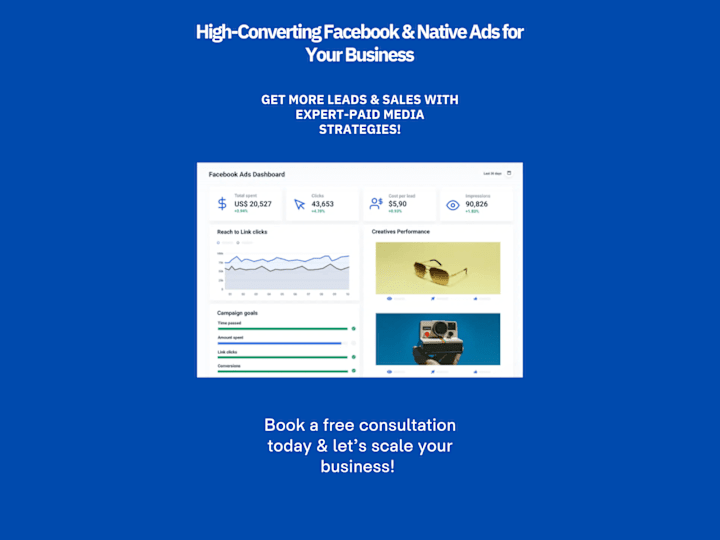 Cover image for Facebook & Native Ads Expert | Scale Your Business 