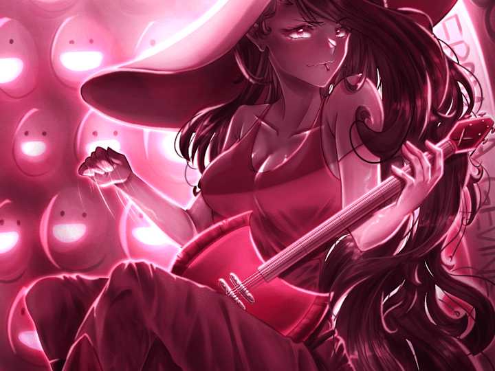 Cover image for Illustration for Pink Collab On Instagram