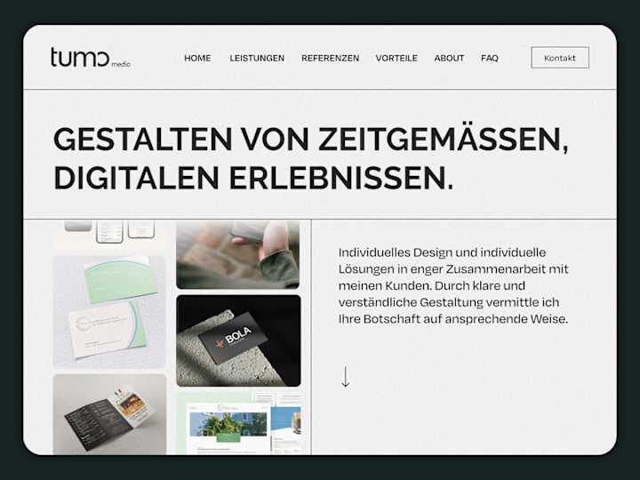 Cover image for Website design and Tilda Development - tumo media