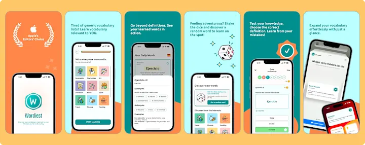 Cover image for Wordiest App