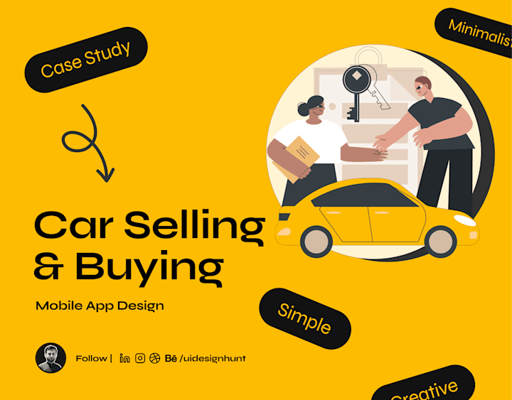 Cover image for Car Selling and Buying - Mobile App Design