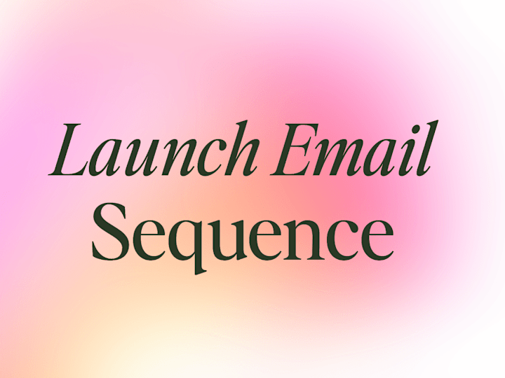 Cover image for Product Launch Email Package