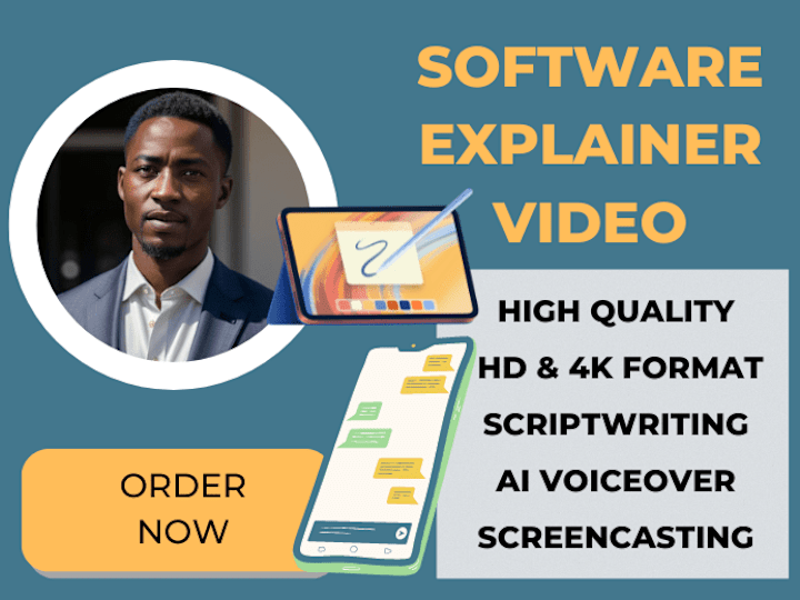 Cover image for I will do a simple software explainer video demo video promo