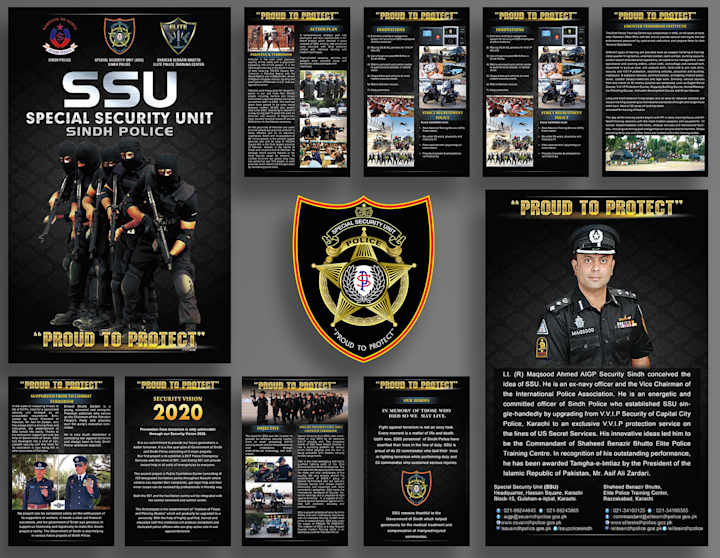 Cover image for Brochure design for Police department