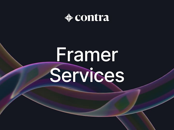 Cover image for Professional Framer Website Services