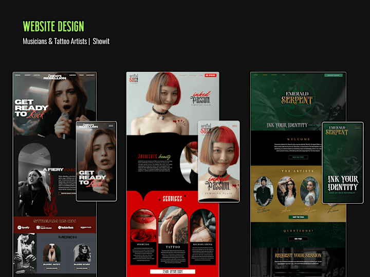 Cover image for Showit Web Designer for Bold Brands & Individuals