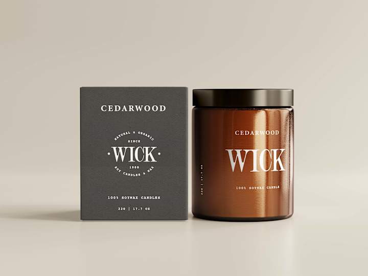 Cover image for WICK Brand Identity