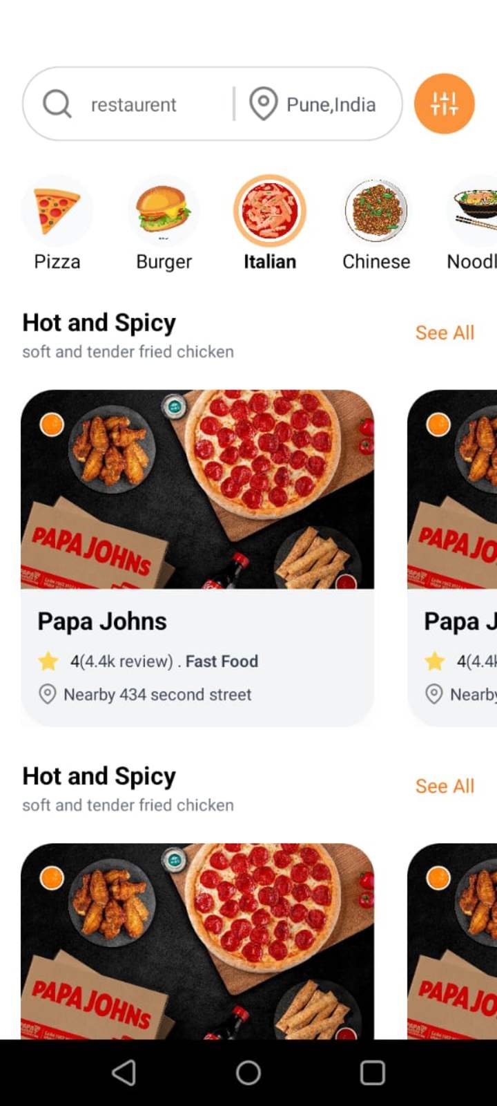 Cover image for Food Delivery App