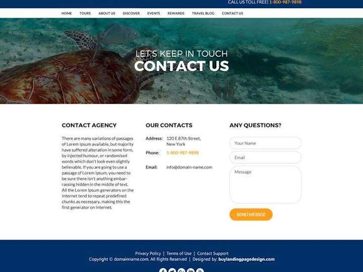 Cover image for Travel Agency Website