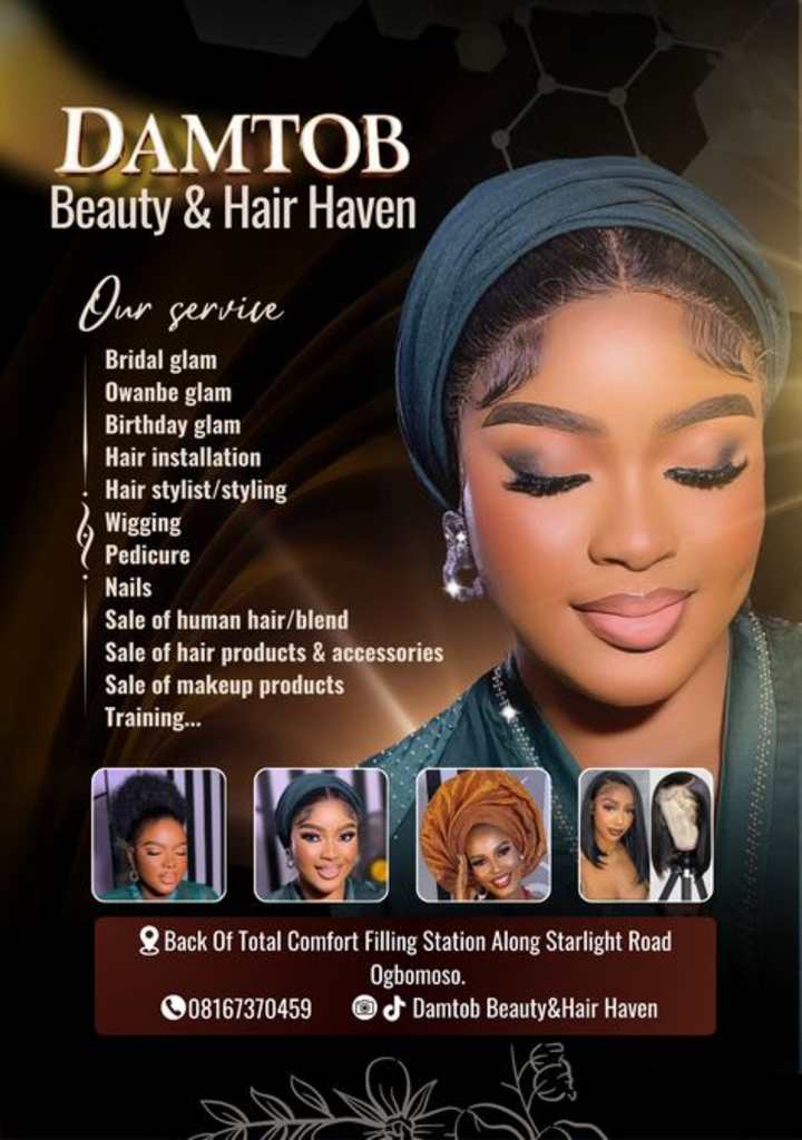 Cover image for Damtob Beauty & hair haven-Social Media and banner Pack