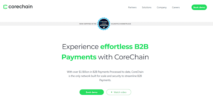 Cover image for CorechainPay: Odoo ERP & B2B Payment Integration