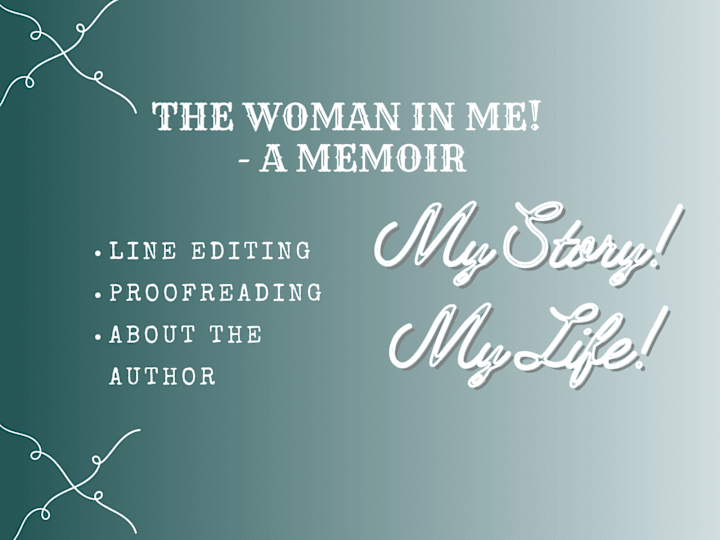 Cover image for The Woman in Me - A Memoir