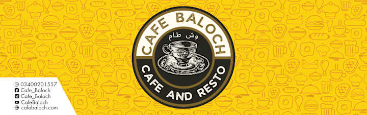 Cover image for Cafe Baloch Branding on Behance