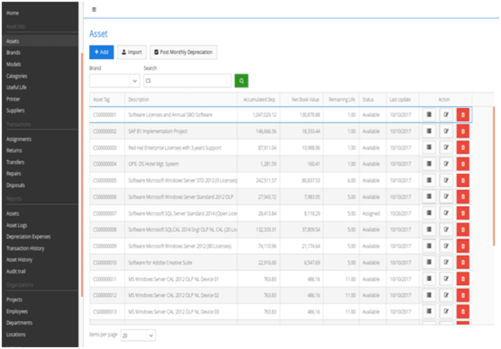Cover image for Asset Management System