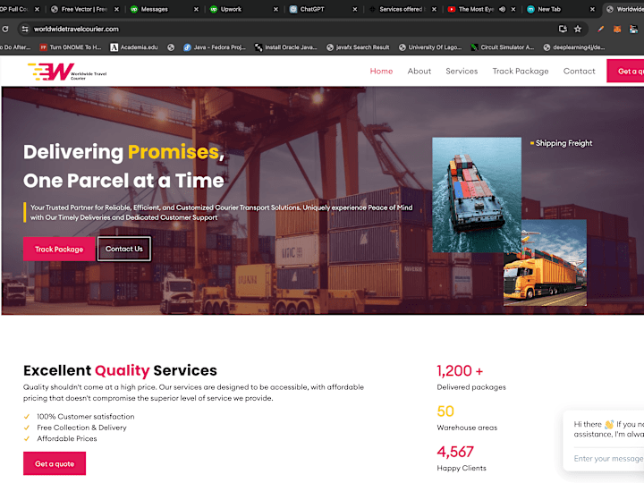 Cover image for Worldwide Couriers
