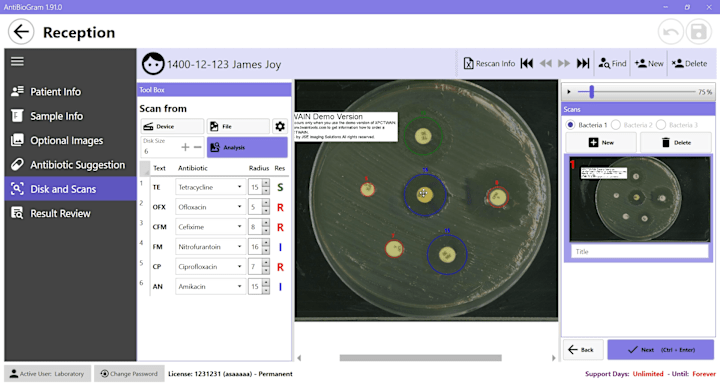 Cover image for Antibiogram