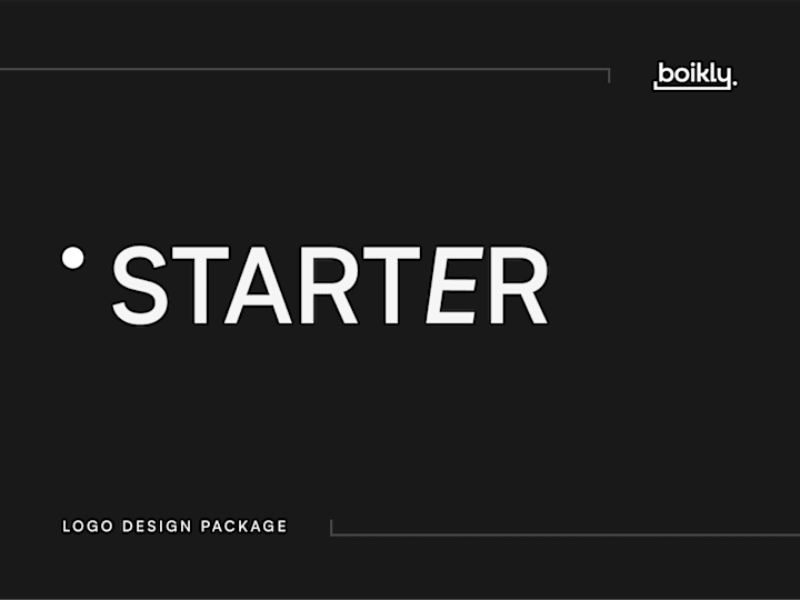 Cover image for 🌘 Starter | Logo Design Package