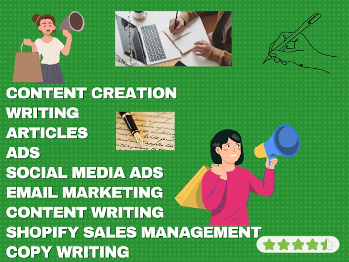 Cover image for Your content creator, social media ads, writer, paid ads,seo