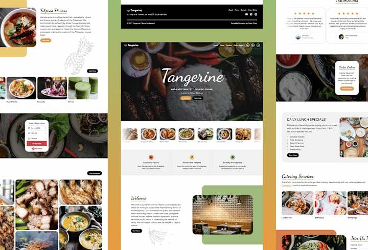 Cover image for Tangerine - Framer Template