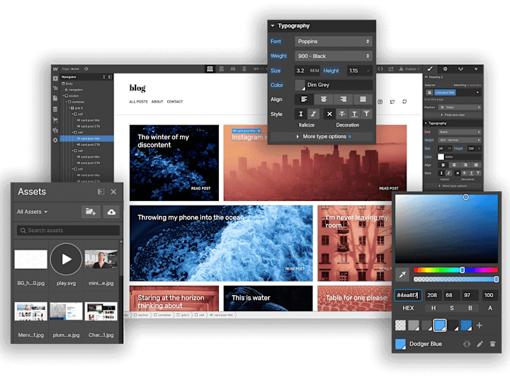 Cover image for I develop your Webflow Website 100$/page