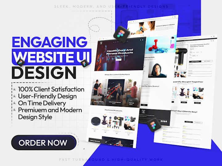 Cover image for Website UI Design